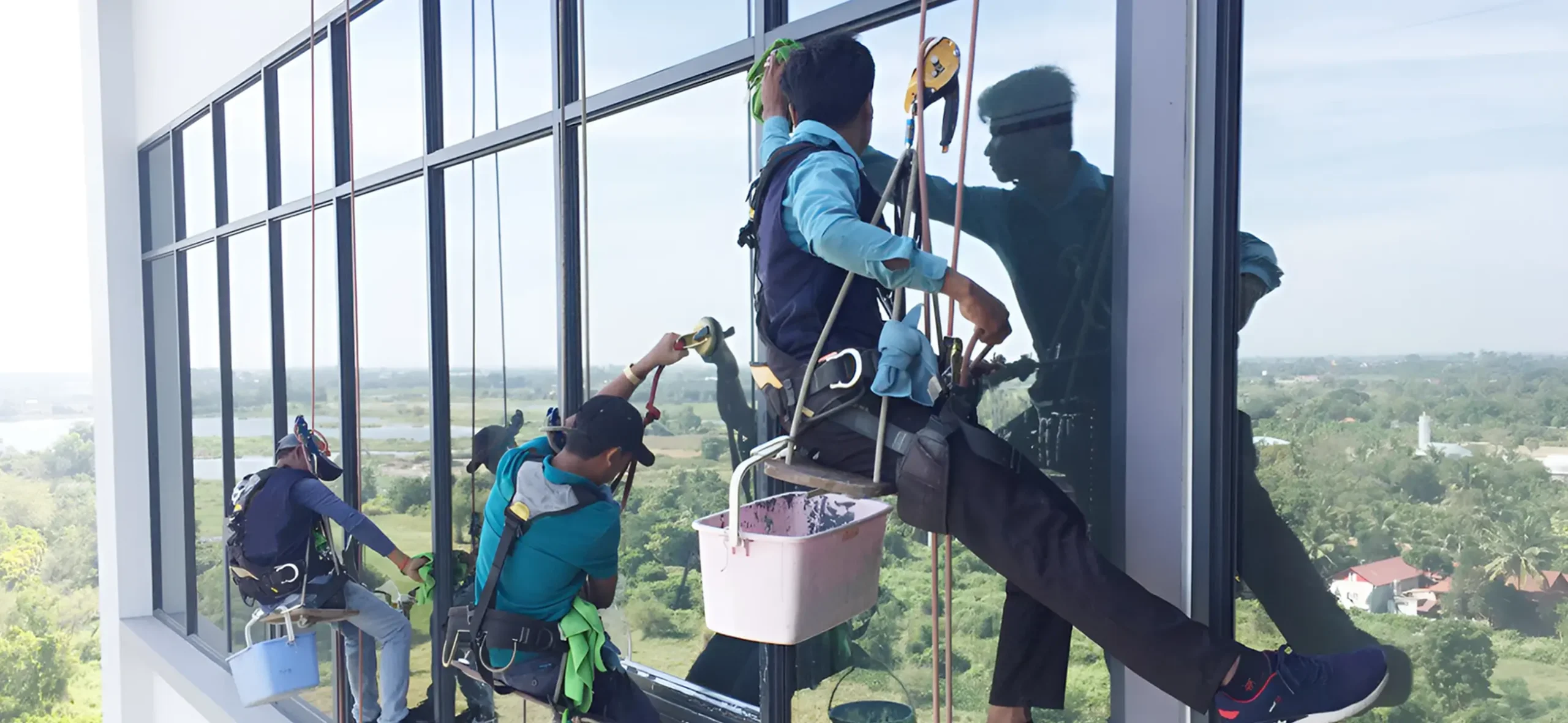 Glass Cleaning Services in Sharjah & Dubai ​